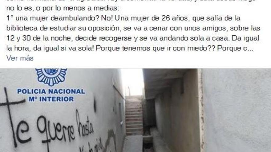 Indignación de la hermana de una mujer agredida sexualmente en Lorca