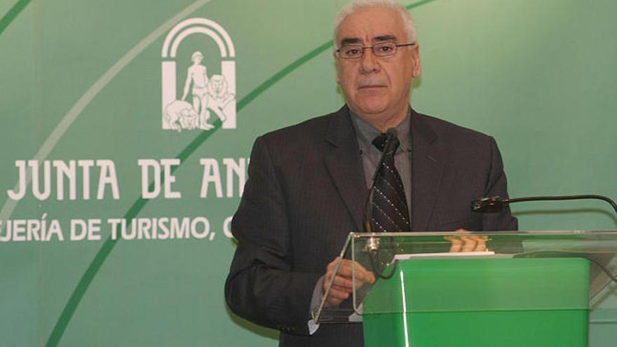Inversión. Luciano Alonso, durante la presentación del plan de acción en la sede de Turismo Andaluz.