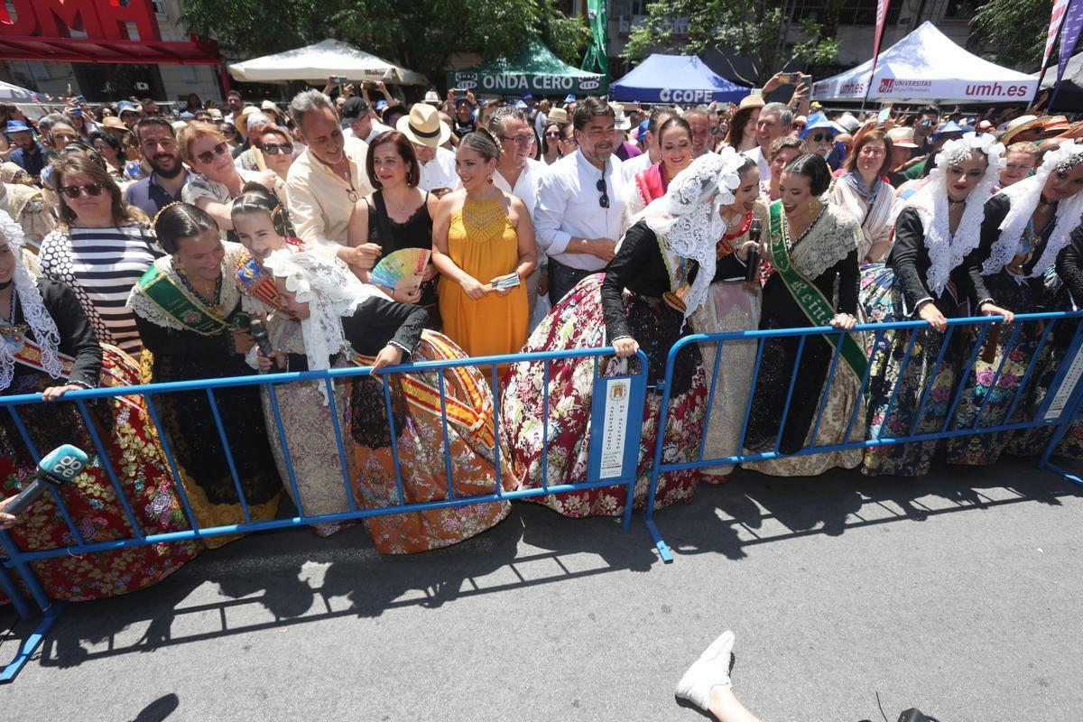 La potente mascletà del miércoles 22 de junio en imágenes