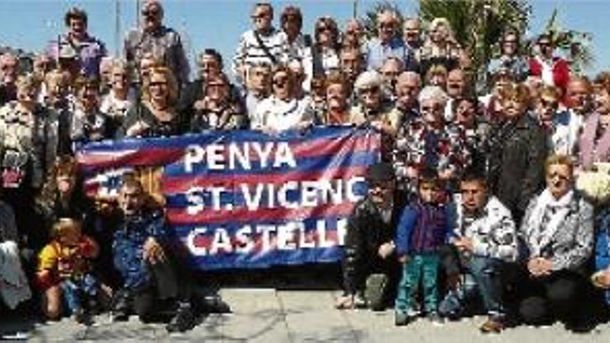 La sardinada de la Penya Blaugrana de Sant Vicenç aplega 140 persones