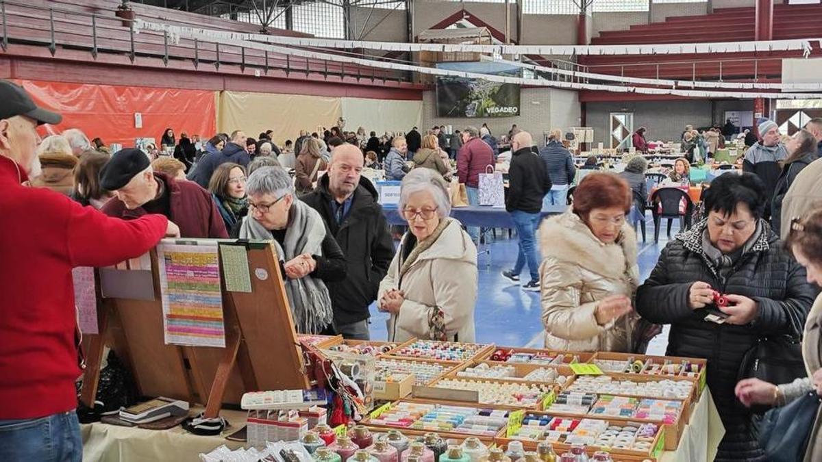 En imágenes: el séptimo encuentro de encajeras de Vegadeo