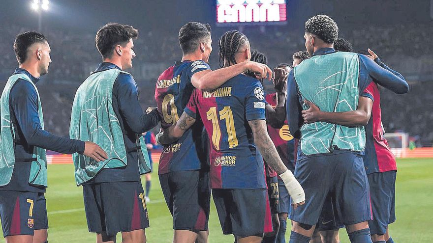 El Barça pasa por encima del Dortmund