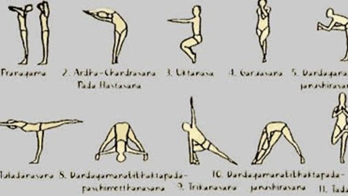 Las 26 posturas del Bikram yoga