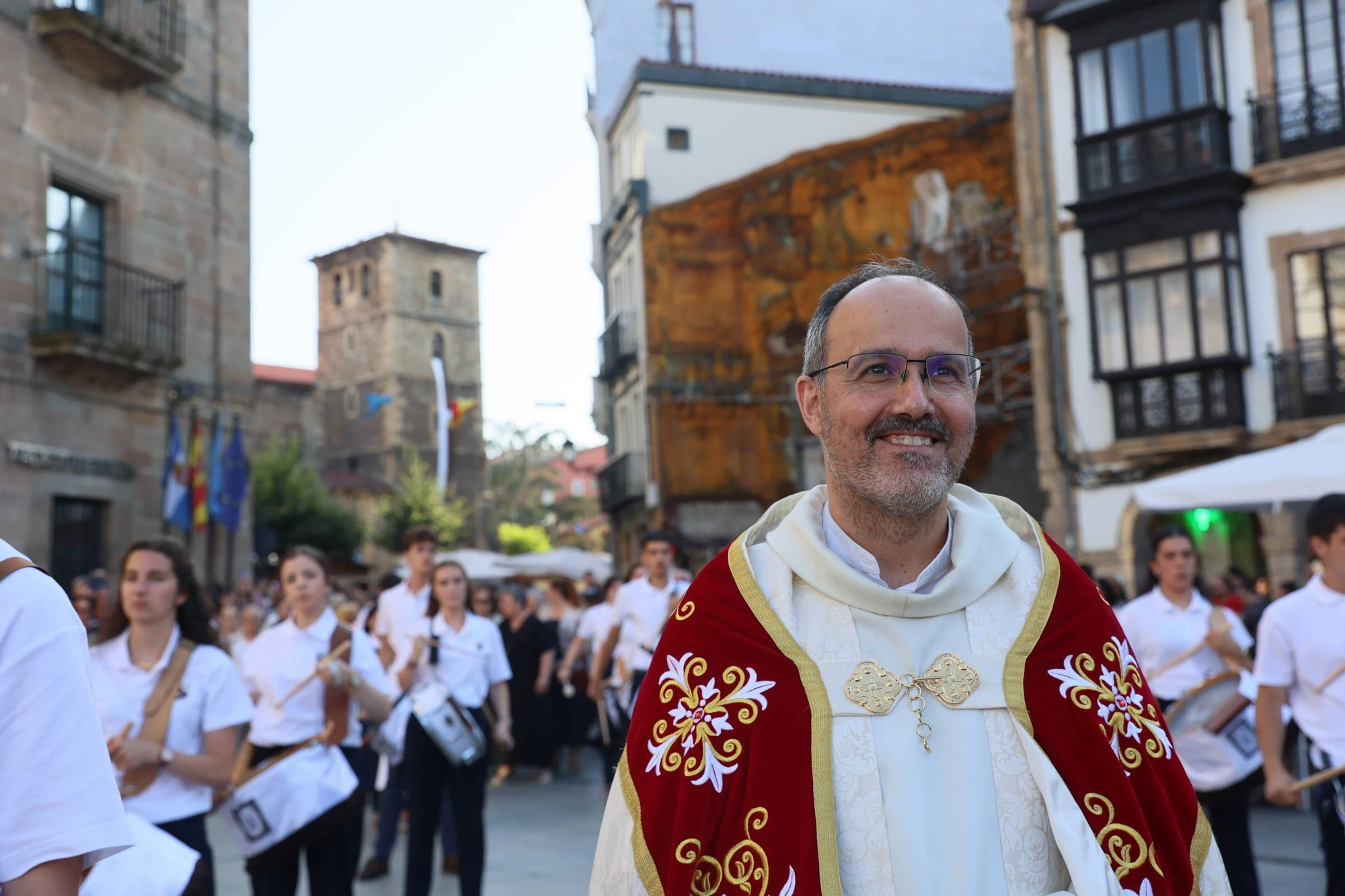 EN IMÁGENES: La procesión del Carmen en Avilés
