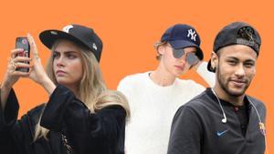 Cara Delevingne, Gigi Hadid y Neymar son algunos de los famosos que presumen de gorra. 