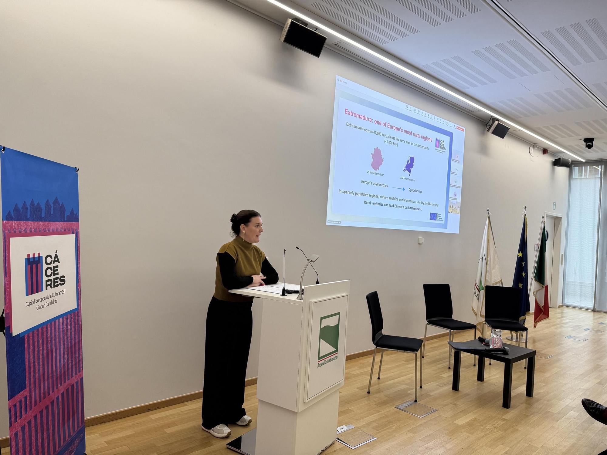 Fotogalería | Cáceres presenta sus virtudes culturales en Bruselas de cara a la capitalidad de 2031