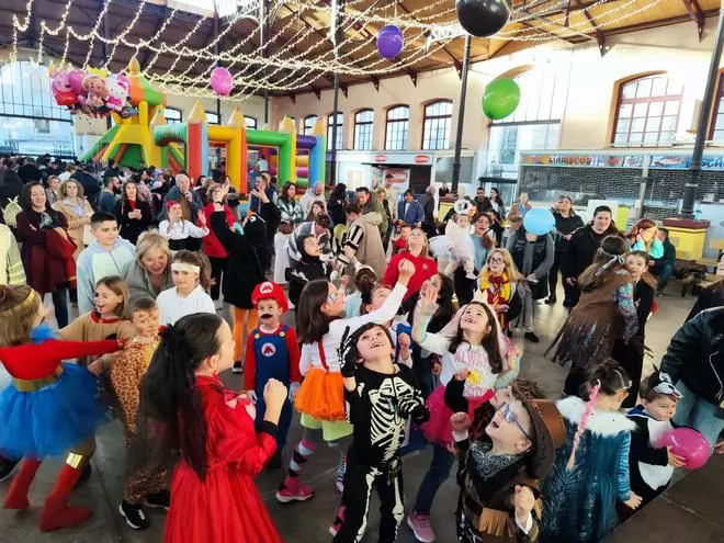 EN IMÁGENES: así ha sido el carnaval infantil en Villaviciosa