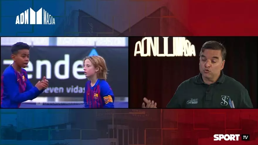 Así fue el primer gol de Lamine con la camiseta del Barça