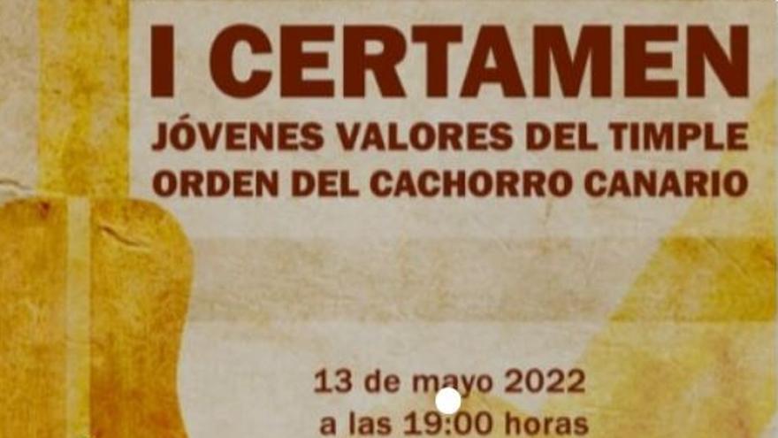 La Orden del Cachorro organiza el I Certamen Nuevos Valores del Timple