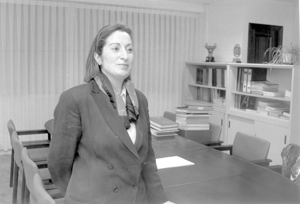 Ana Pastor, directora Provincial del SERGAS (3-1-1995)