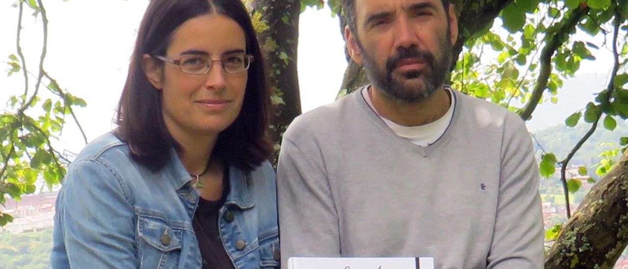 Los autores,  Luis Fernando Alonso y Eva López