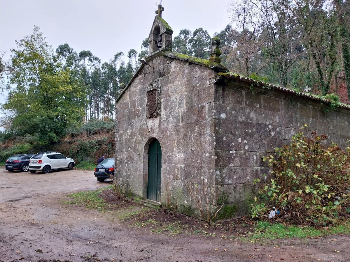 La capilla de San Cosme, en Coiro, inaugurada en 1704.