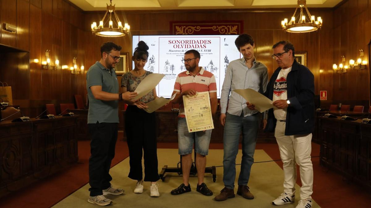 Presentación del certamen Sonoridades Olvidadas en la Diputación de Zamora