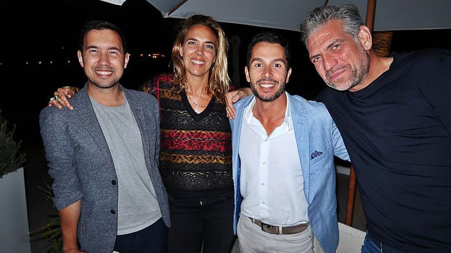  Francisco Alcoba, Alexia Parmigianni, Nuno Díaz y Filippo Torriani. 