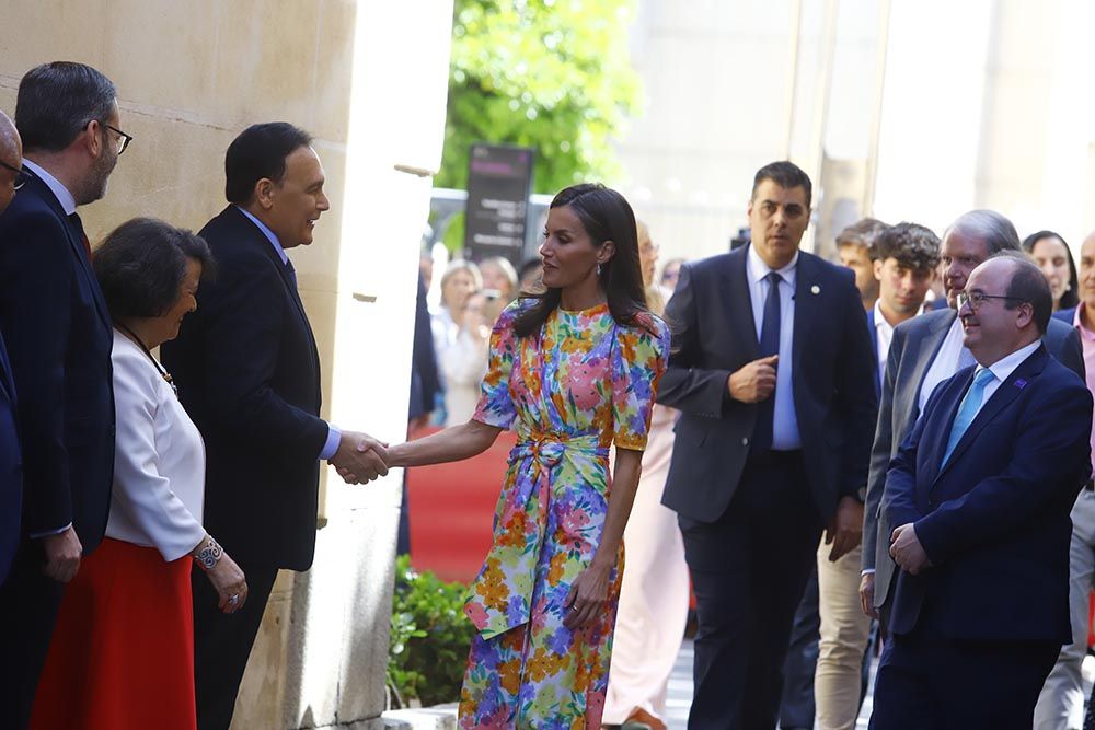 La reina Letizia en Córdoba en el Tour del Talento