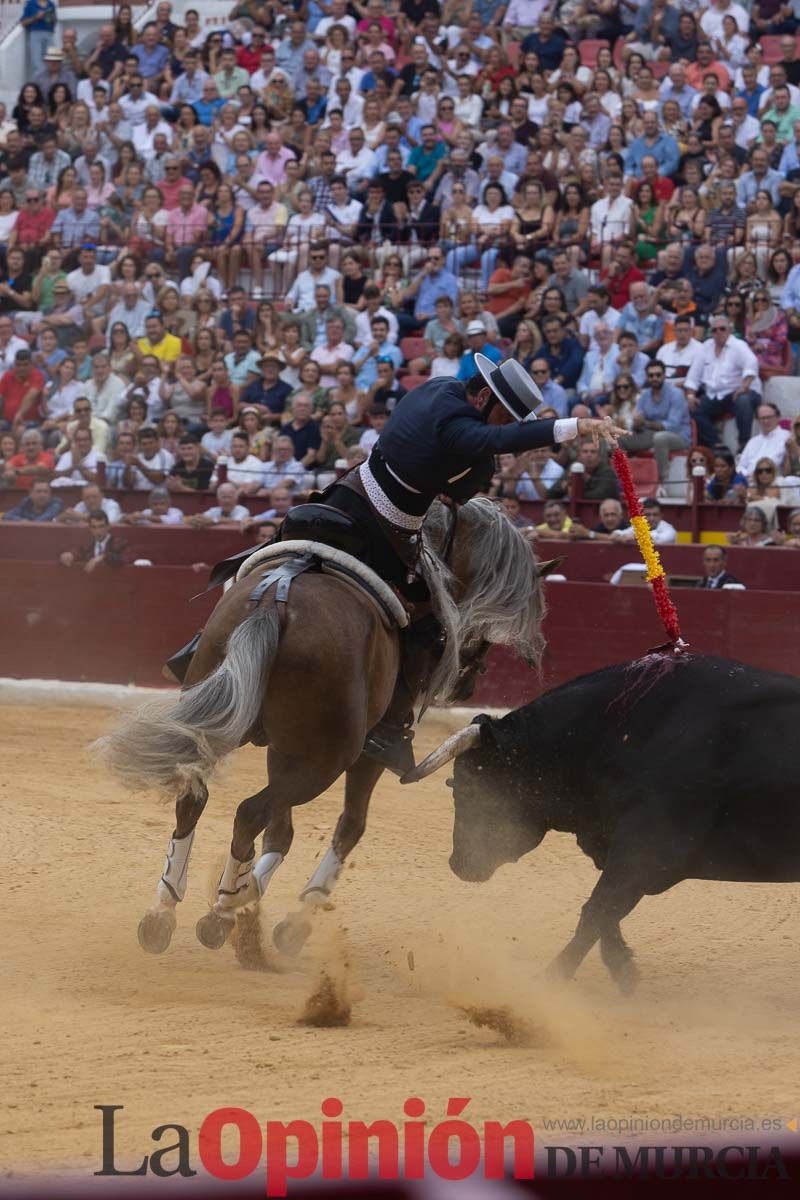 Corrida de Rejones en la Feria Taurina de Murcia (Andy Cartagena, Diego Ventura, Lea Vicens)