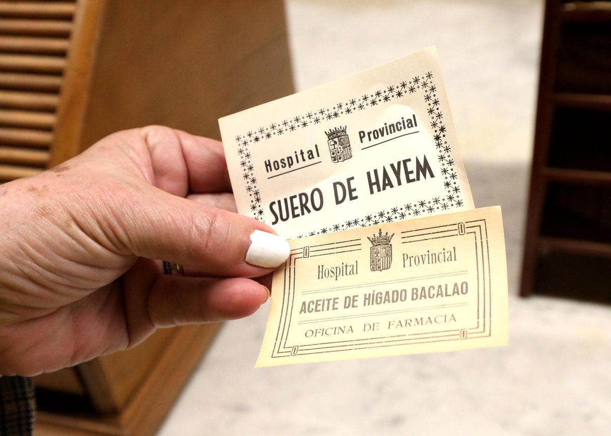 Detalle de algunos de los materiales del Provincial.