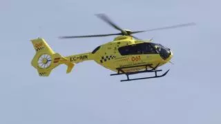 Evacúan en helicóptero una mujer en parada cardiorrespiratoria en Baiona