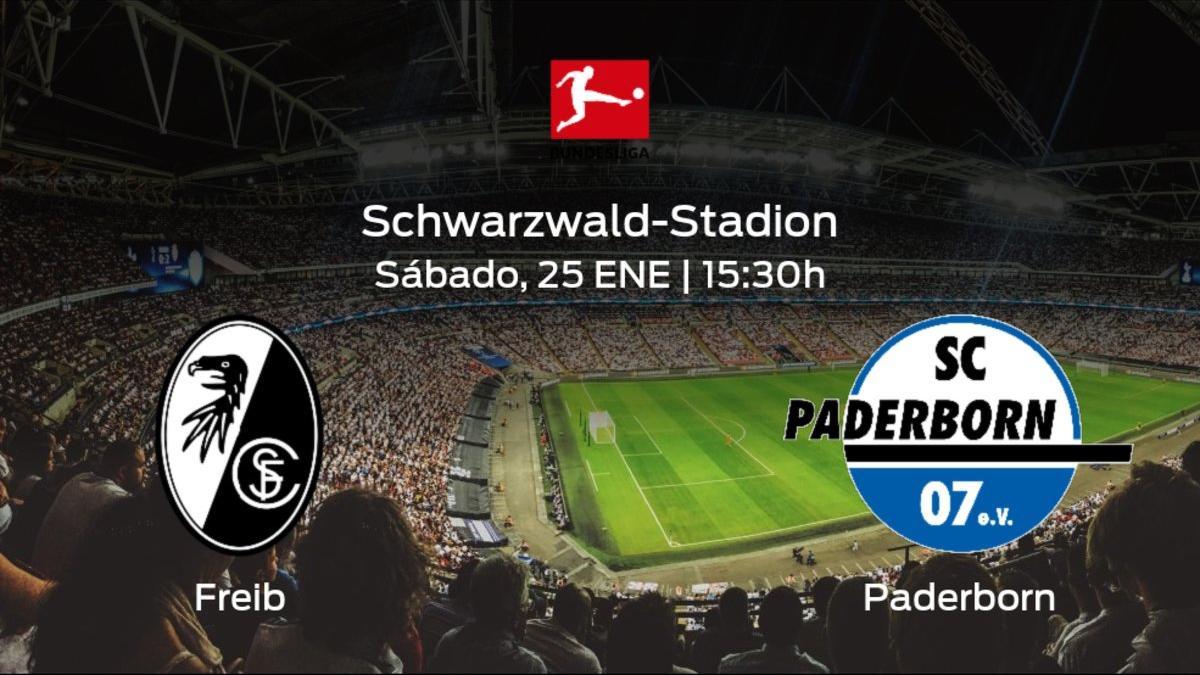 Previa del encuentro de la jornada 19: SC Freiburg contra Paderborn