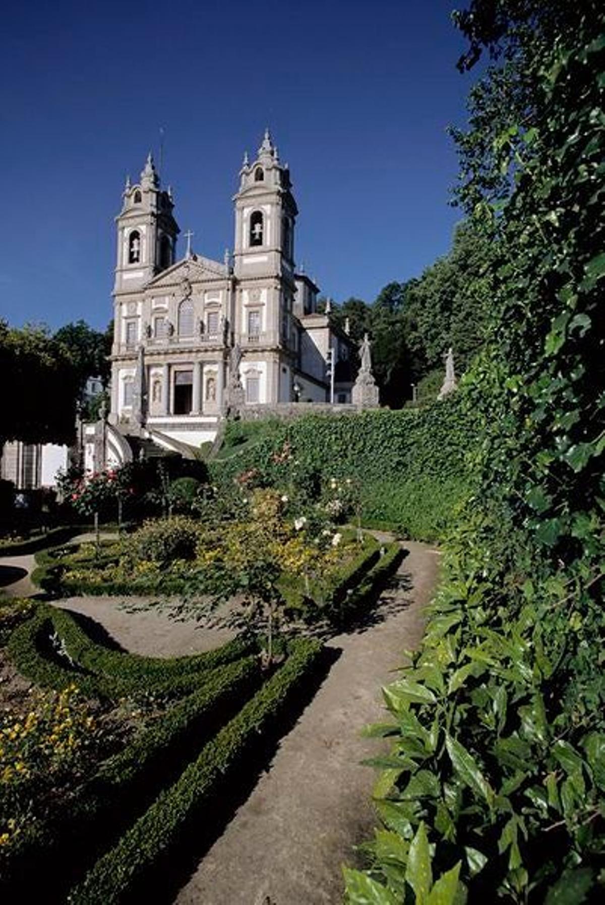 La Iglesia Bom Jesus do Monte se inauguró en 1783