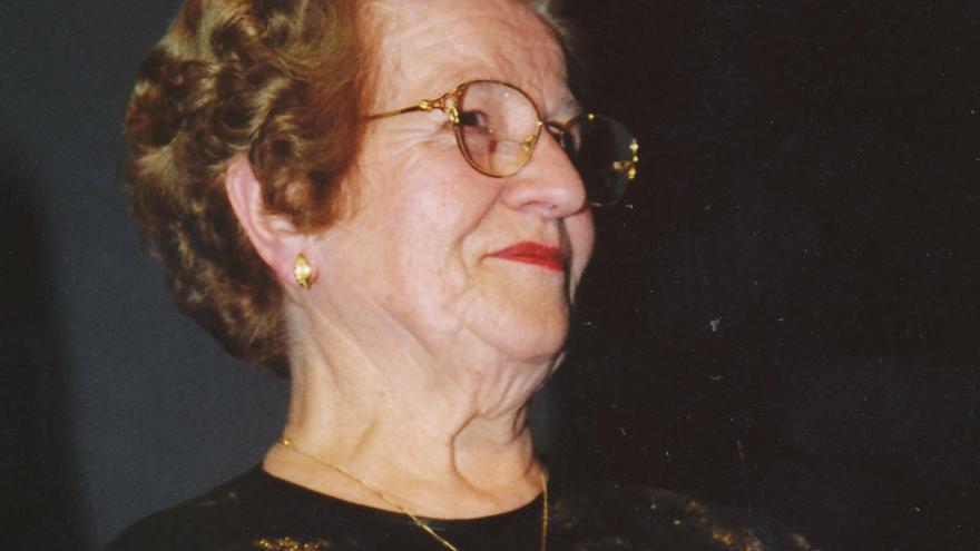 Fallece a los 91 años la compositora de Pego Dolores Sendra, pionera en la recuperación de la música popular
