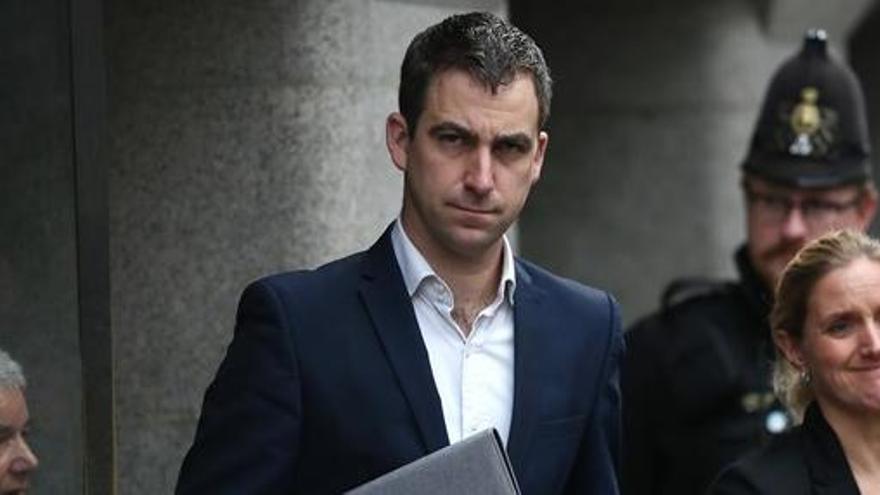 Brendan Cox, viudo de la diputada británica Jo Cox.