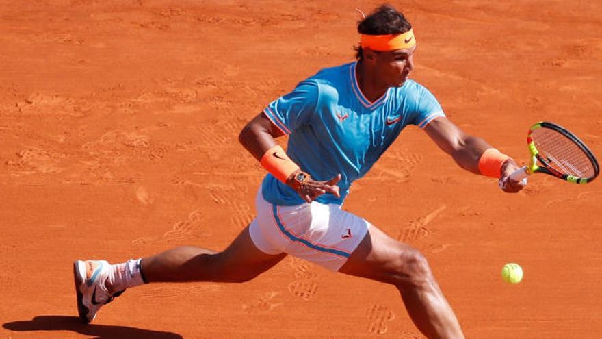 Nadal, en su primer partido en Montecarlo ante Bautista