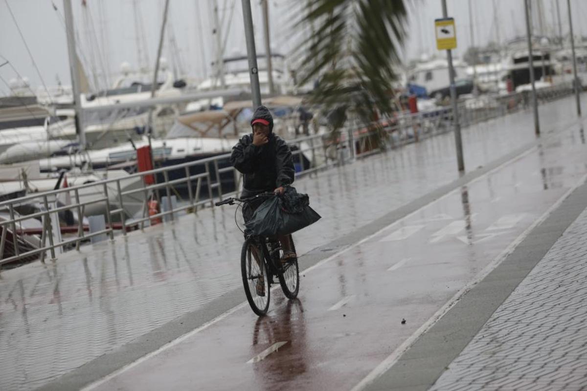 Una dana dejará lluvias durante toda la semana en Mallorca