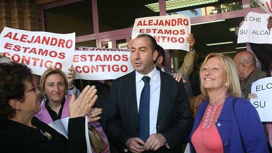 Alejandro Soler declaró como imputado en el juzgado, condición de la que ayer se &quot;liberó&quot; tras el auto judicial