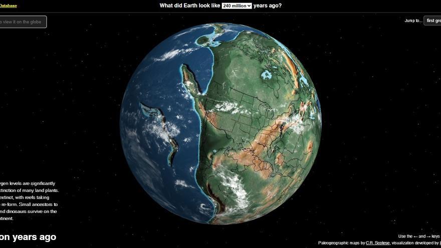 ¿Dónde estaba tu ciudad hace 100 millones de años? Ahora puedes saberlo