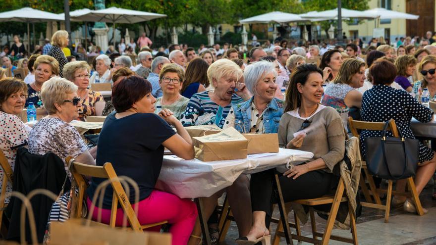 Instantània del Sopar de Fam.