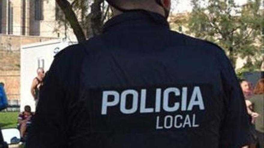 Agentes de la Policía Local de Palma.