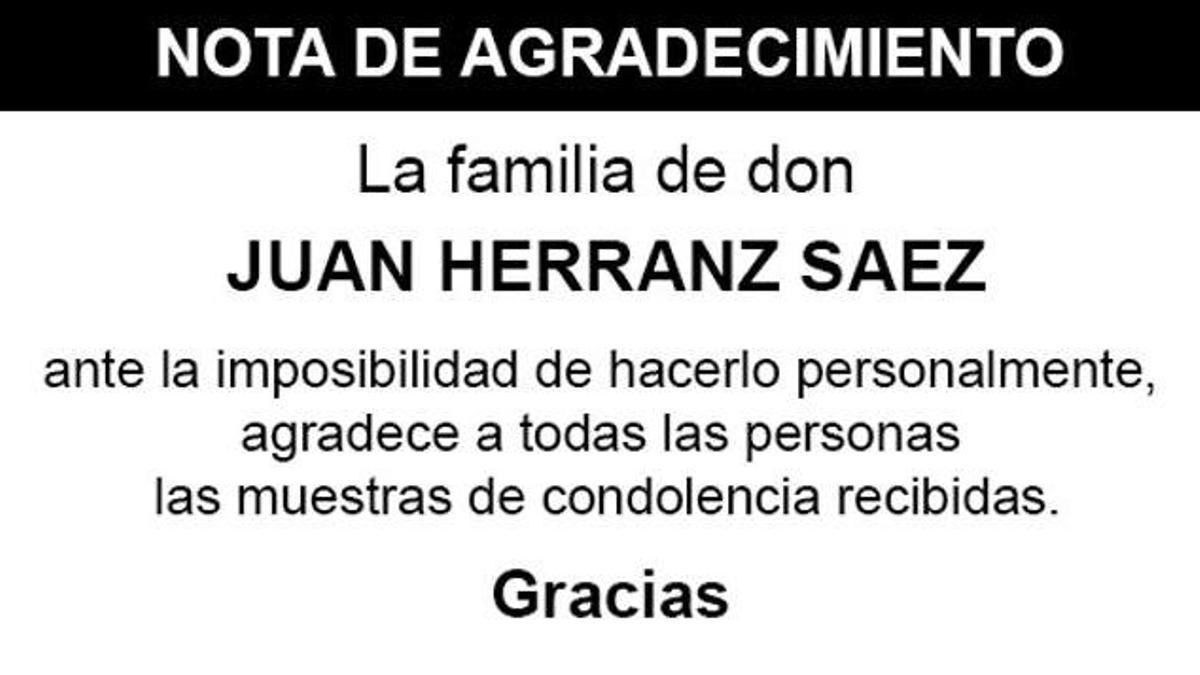 Nota Juan Herranz Saez