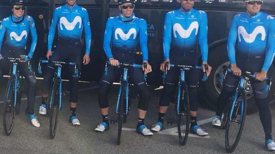 Rosón prepara su debut con el Movistar en la Challenge de Mallorca