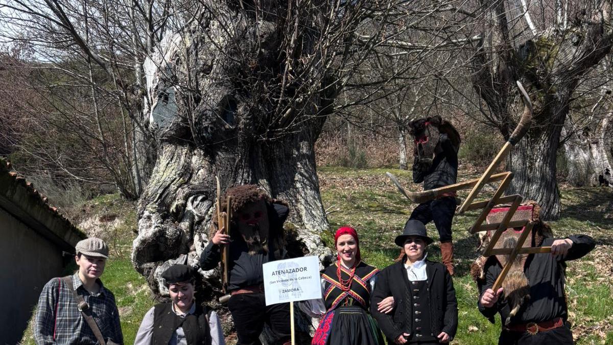 GALERÍA | Mascaradas zamoranas en Galicia