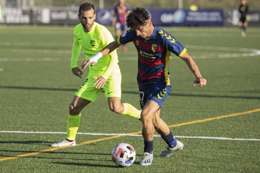 L''estrena del Llagostera contra l''Andorra, en imatges