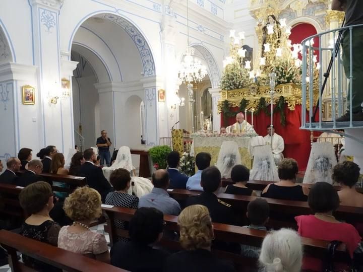 Procesión de la Virgen del Carmen en Cox