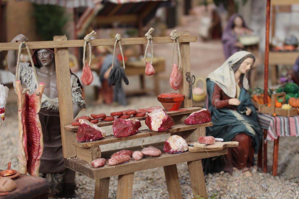 Así es el Belén del Mercado Central