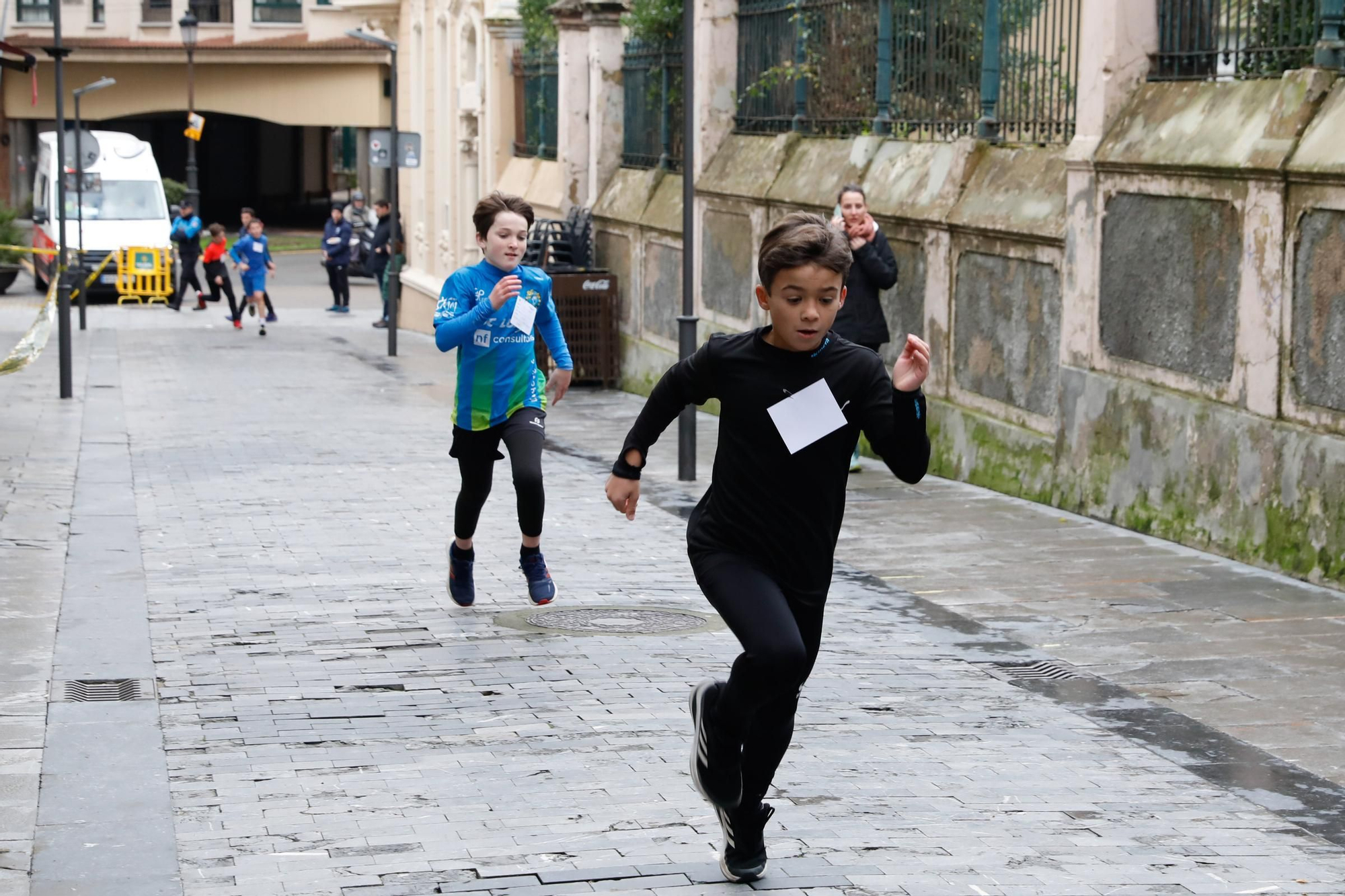 La 41ª edición del cross escolar, primera diversión de las Fiestas del Cristo del Socorro de Luanco