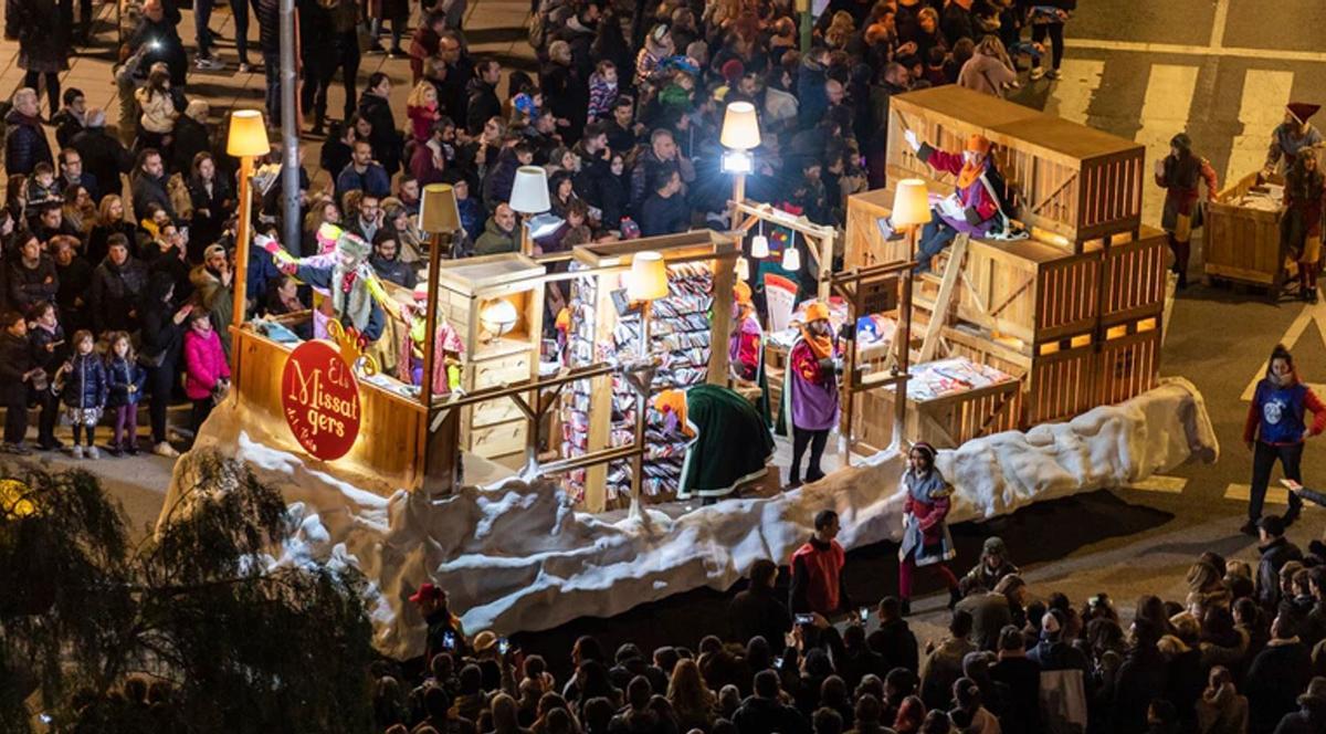 Imagen de archivo de la Cabalgata de los Reyes Magos en Mataró.