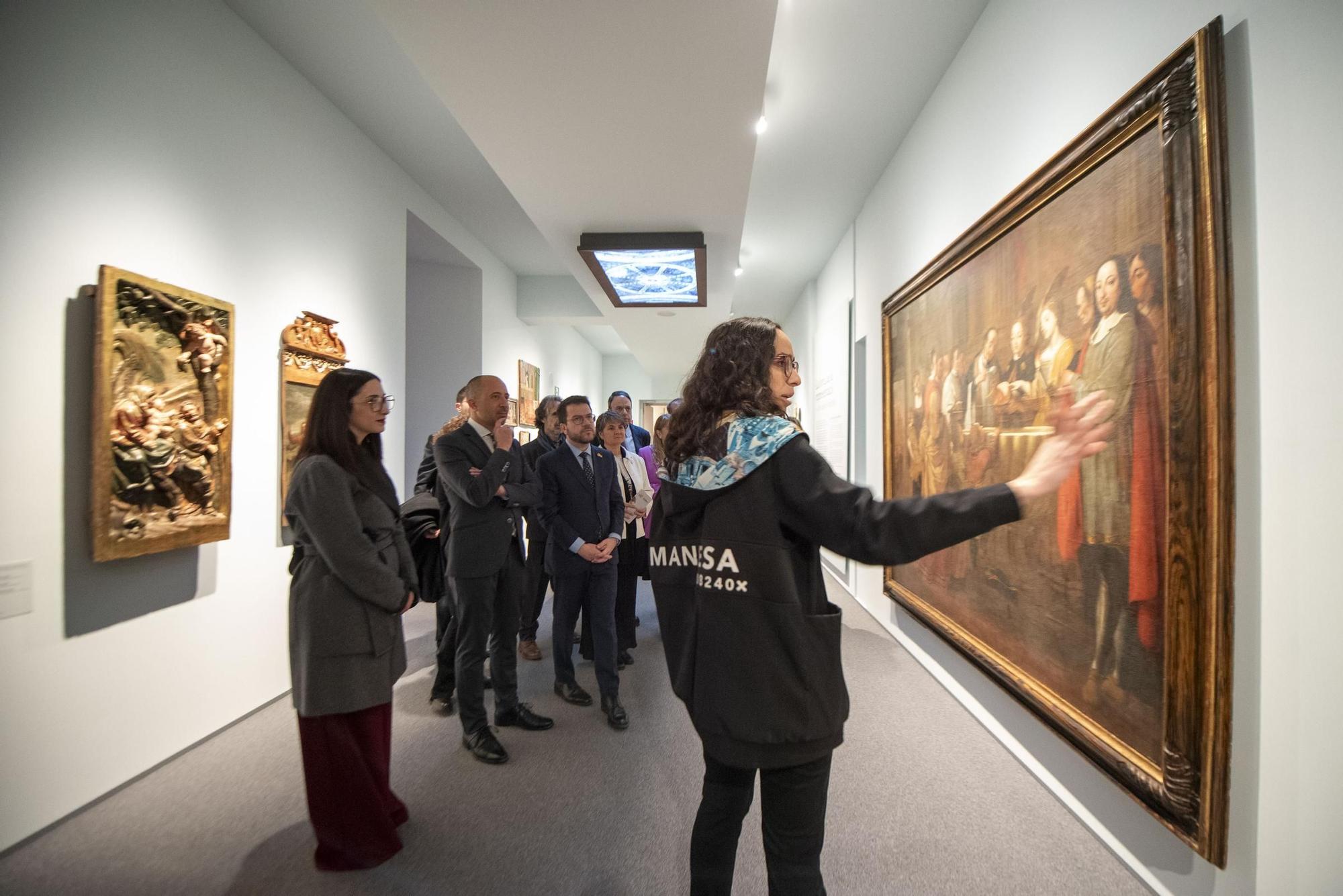 Les millors imatges de l'acte d'inauguració del Museu de Barroc de Manresa