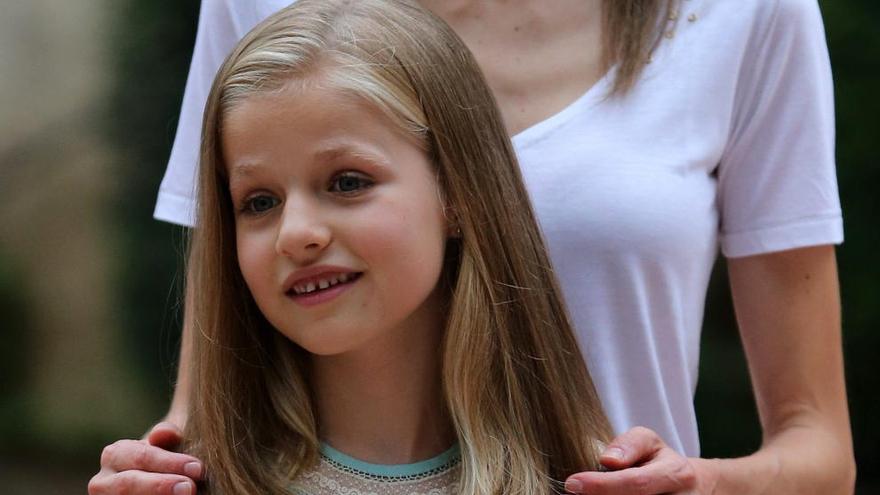 La Princesa Leonor celebrará en mayo su Primera Comunión.