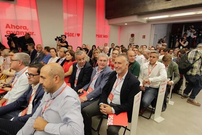 Ángel Víctor Torres asiste en Madrid al Comité Federal del PSOE