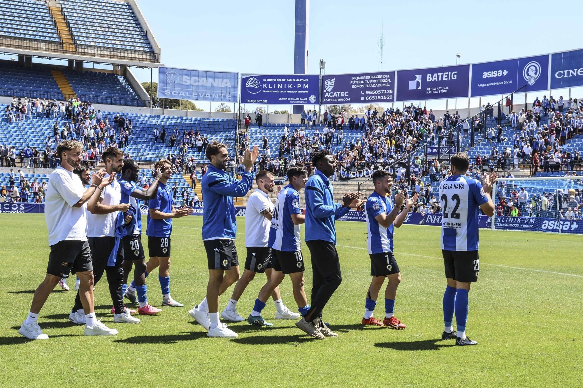 Las imágenes del Hércules CF- Peña Deportiva (5-1)