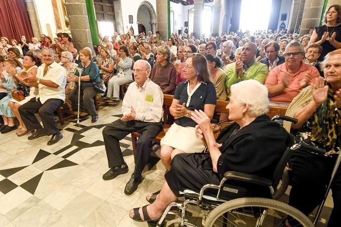 14-10-19 GRAN CANARIA. IGLESIA DE SANTA MARIA DE GUIA. SANTA MARIA DE GUIA. La Virgen del Pino en la Iglesia de Santa Maria de Guía. Fotos: Juan Castro.  | 14/10/2019 | Fotógrafo: Juan Carlos Castro