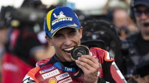 Marc Márquez se ganó, de nuevo, la medalla de la carrera al sprint.