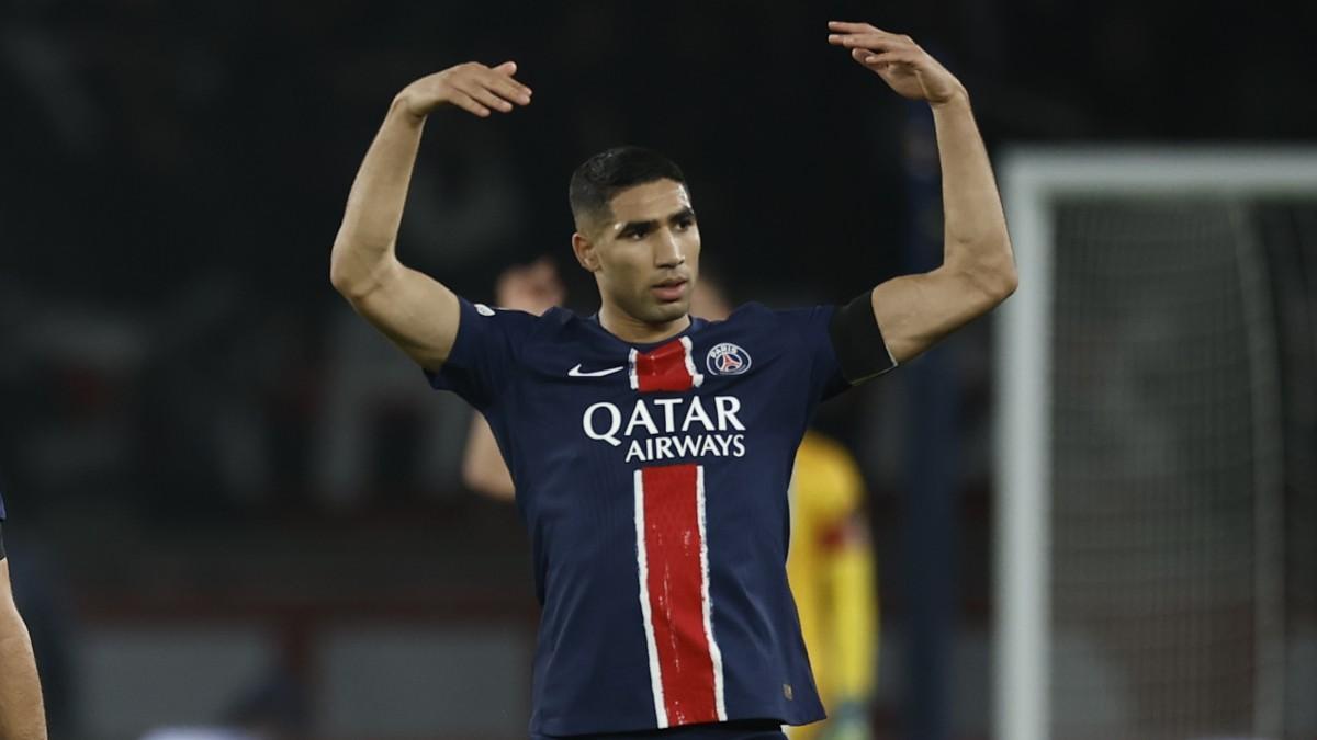 Achraf Hakimi seguirá en el PSG hasta 2029