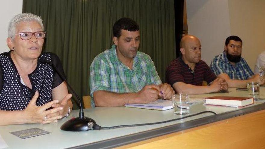 Mercè Rosich, Abdellah Anhari, Abdellah Rahmani, Noureddine el Bennadi i Josep Vilarmau