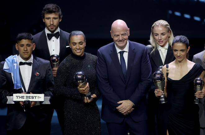 Gala Premios The Best FIFA 2023. Las mejores imágenes de los ganadores.