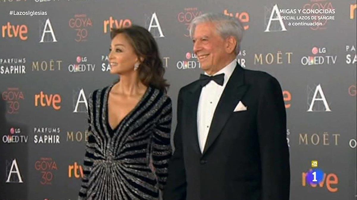 Isabel Preysler y Mario Vargas Llosa (La 1).